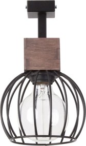 SIGMA LIGHTING 31569 MILAN Vintage Mennyezeti Lámpák Barna, Fekete E27 IP20