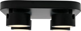 Nordlux modern LED mennyezeti lámpa clyde fekete nor2412256003