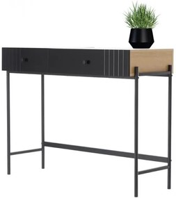 Fésülködőasztal Bianca Wood/Black