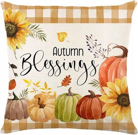 Párnahuzat 45x45cm 100% Len Dekoratív Kanapé