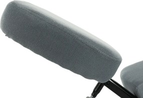 Ergonomikus zsámoly, világosszürke/fekete, KILIAN