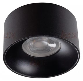 KANLUX-27578 MINI RITI Fekete színű Mennyezetbe építhető lámpa 1xGU10 25W IP20