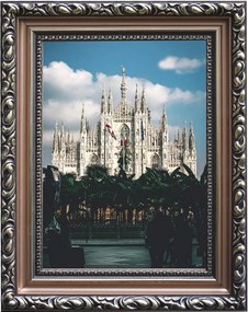 Milánó képkeret, arany, 15 x 20 cm