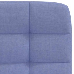 vidaXL étkezőszékek 2 db Jeans kék szövet
