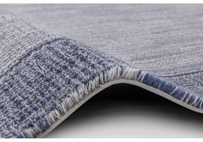 Sötétkék gyapjú szőnyeg 200x300 cm Linea – Agnella
