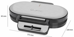 Clatronic WA 3745 dupla gofrisütő