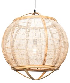 Keleti függőlámpa barna 58 cm - Pascal