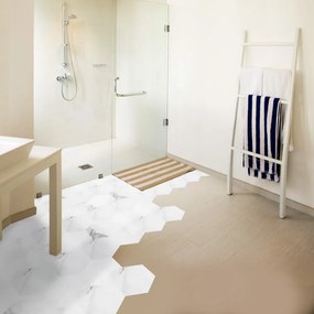 Hexagon 10 részes padlómatrica szett - Ambiance