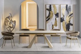 Katana karfás étkezőszék cappuccino/kasmír