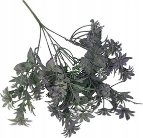 Virágcsokor műanyag 33 cm lila