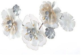 Flowery fém fali dekoráció, 119 x 60 cm - Mauro Ferretti