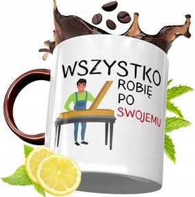 Bordó Bögre Asztalosnak Születésnapra Ajándék fényképes nyomattal