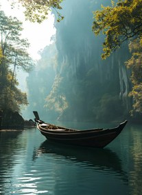 Poszter 40x55cm Magány a talapzaton