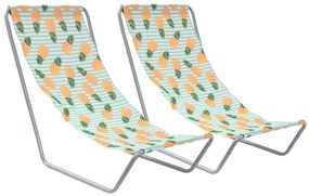 2 db összecsukhatĂł tengerparti napozóågy SAND PINEAPPLE