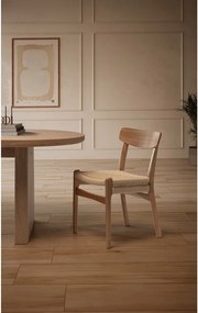 Étkezőasztal kőrisfa dekorral 100x200 cm Blair – MOME