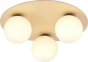 Emibig modern skandináv mennyezeti lámpa kenzo fehér barna emi1142/3b