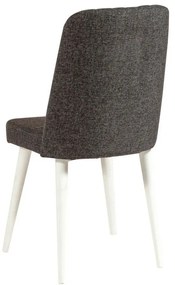 Antracitszürke bársony étkezőszék Stormi Sandalye – Kalune Design