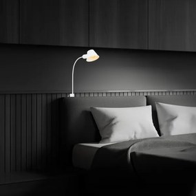 Briloner 2079-016 - Fali flexibilis lámpa 1xE27/10W/230V fehér