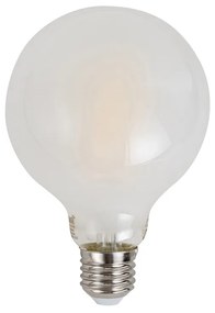 5 db Okos E27 Dimmelhető LED Izzó G95 Matt 7W 806lm 2700-6500K