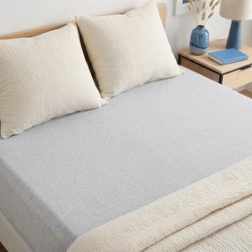 4Home DELUXE szürke pamut lepedő, 140–160 x 200 cm, 140–160 x 200 cm