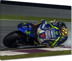 Vászonkép 80x60 Motorkerékpár üldöző