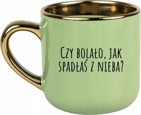 Bögre Zöld Ajándék Vicces Anyák Napja Fájt, Amikor Leestél Az Égből