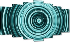 Vászonkép 140x80 Kerekek petrolBlue színben