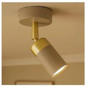 Brilagi - Fali spotlámpa POKER 1xGU10/25W/230V bézs