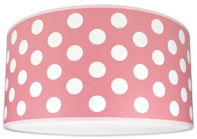 Gyerek mennyezeti lámpa DOTS PINK 2xE27/60W/230V rózsaszín
