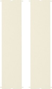 Outsunny 3x3m Pavilon Pergola Fedele, 180g/㎡ Poliészter Zsebekkel és Szíjakkal a Matzsoszlopokhoz, UV30+, 488x122 cm, Krém | Aosom