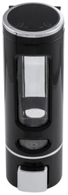 Gamma Gamma, falra szerelhető szappanadagoló 400ml, fekete, GMA-DOZS-BK