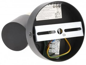 Lámpa Mennyezeti lámpatest ORIO, aluminium, 11.6x5.6x11.5, IP20, 1*GU10, max. 50W, kör, fekete