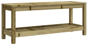 impregnált fenyőfa kerti pad 108 x 35 x 45 cm