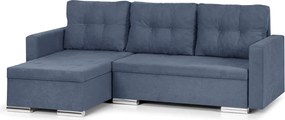 FELIX Kinyitható sarokkanapé Sötétkék