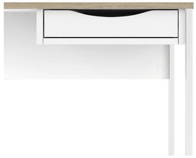 Function Plus fehér íróasztal, 110 x 48 cm - Tvilum
