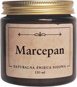 Természetes szójagyertya – Marcipán illat 120 ml kézzel készített