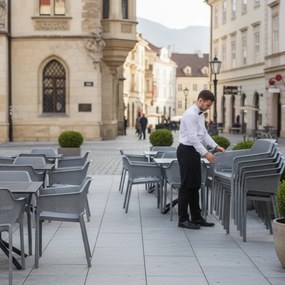 Rakásolható szék, szürke, LAVTON