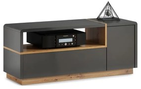 TV állvány FRED antracit/dub artisan