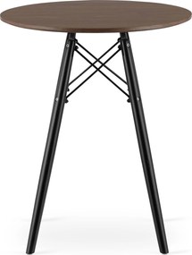 OSLO étkezőasztal kőris dekorációval 60x60