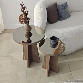 Luna - Bronze, Walnut