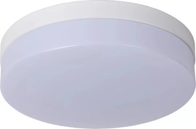 Fürdőszobai Led mennyezeti lámpa fehér kerek 28 cm meleg szín IP44 Lucide