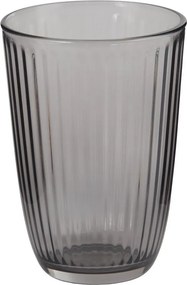 LINEE üveg pohár 390ml, szürke