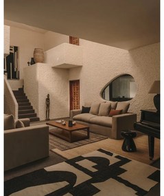 Bézs len kanapé 240 cm Nora – Kave Home