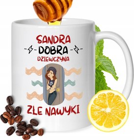 Bögre Szandra Barátnőknek Ajándék Nyomtatott Fehér 330ml