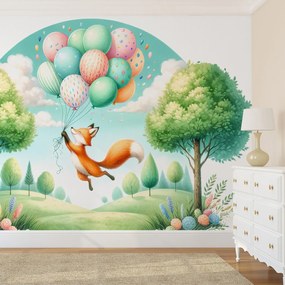 Fotótapéta - Boldog repülő róka (147x102 cm)