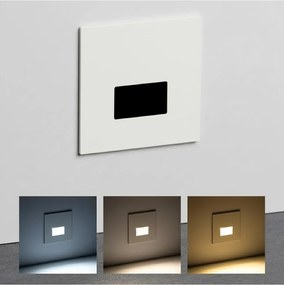 Brilagi - JACK LED lépcsővilágító, 3W, 230V, 3000/4000/6500K, IP65, fehér