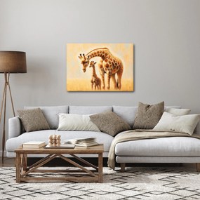 Kép - Zsiráfok (70x50 cm)