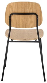 Natúr színű étkezőszék szett 2 db-os Monza – Bloomingville