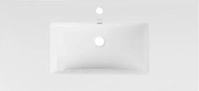 Mexen Atena pultba süllyesztett mosdó 101 x 46 cm, fehér - 25011000