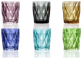 Diamante 6 db-os pohárszett, 270 ml - Brandani